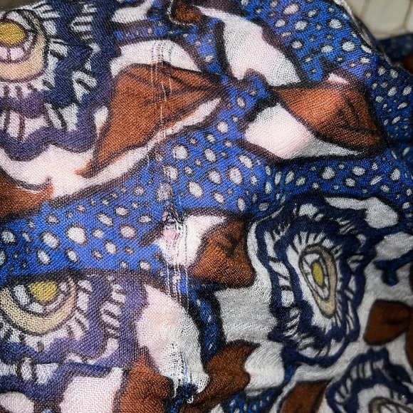 Louis Vuitton Silk Cashmere Cobalt Blue Sarong - Picture 11 of 14